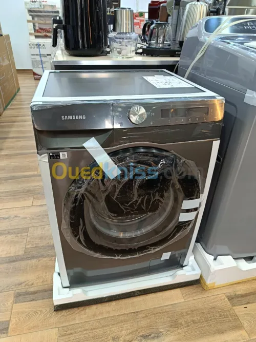 SAMSUNG Lave Ligne machine à laver Front 9Kg AddWash 1400Tr Gris