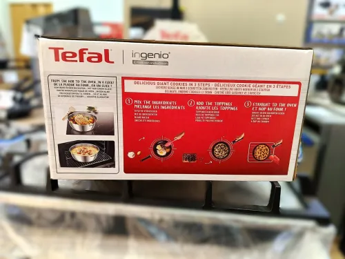 TEFAL Ingenio Emotion Batterie de cuisine INOX Série 8pcs