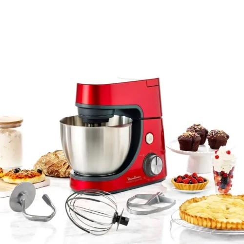 MOULINEX Masterchef gourmet pétrin multifonctions 4.6L 1.8kg 1100w blender/hachoir/découpe légumes