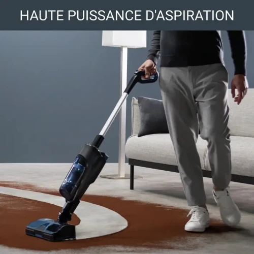 ROWENTA XCombo Aspirateur à main 2en1 laveur 215W 60min +6 accessoires