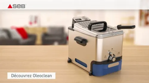 SEB Friteuse semi Pro OLEOCLEAN INOX 3,5L 1.2Kg