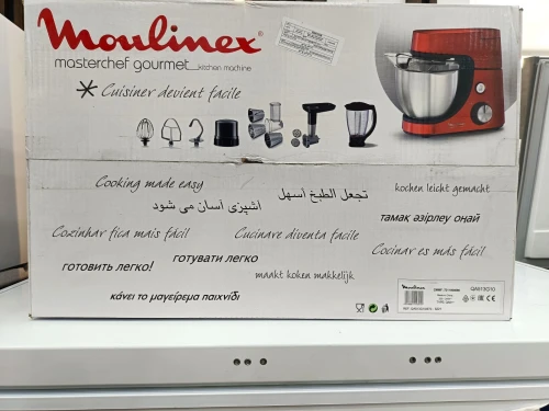 MOULINEX Masterchef gourmet pétrin multifonctions 4.6L 1.8kg 1100w blender/hachoir/découpe légumes