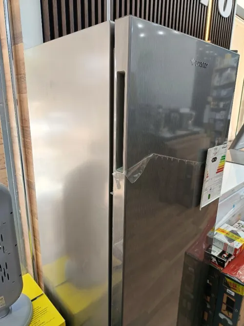 CRISTOR Congélateur ICEBERG vertical 6 tiroirs INOX 214L