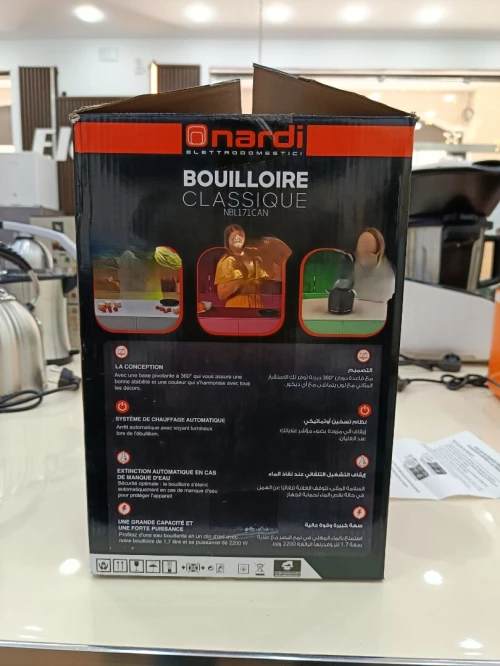NARDI Bouilloire électrique 1.7L Classic 2200w