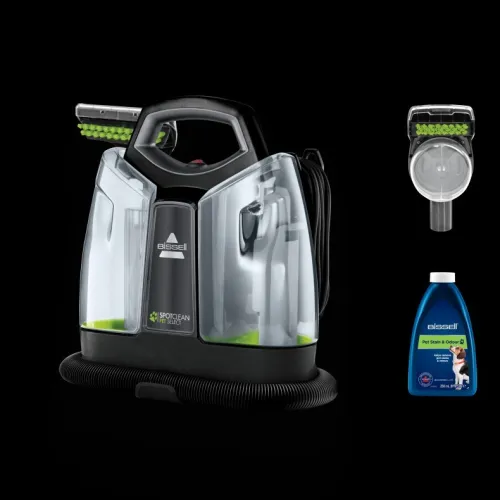 BISSELL Spot Clean Pet Select Détacheur 3en1 aspire/pulvérise/Brosse