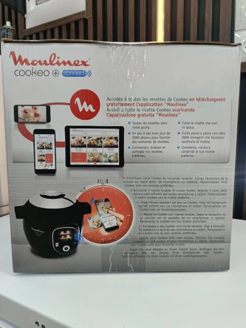 MOULINEX Cookeo+ Connect multi cuiseur 200 recettes Bluetooth CE867810