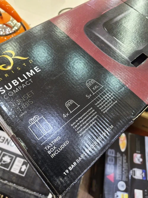 L'OR Barista PHILIPS Machine a café capsules +9 Rouge Bordeau LM9012