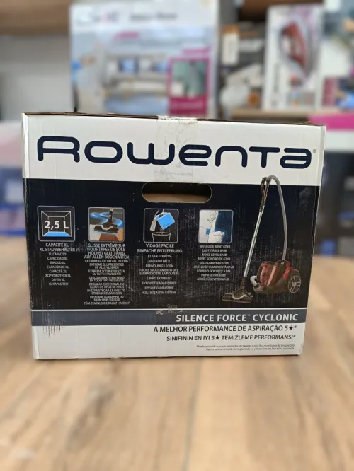ROWENTA Aspirateur Silence Force Cyclonic sans sac 5 Stars 2.5L 550W (made in france)