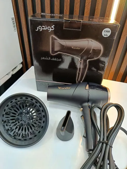 CONDOR Sèche cheveux 2300w 2 accessoires