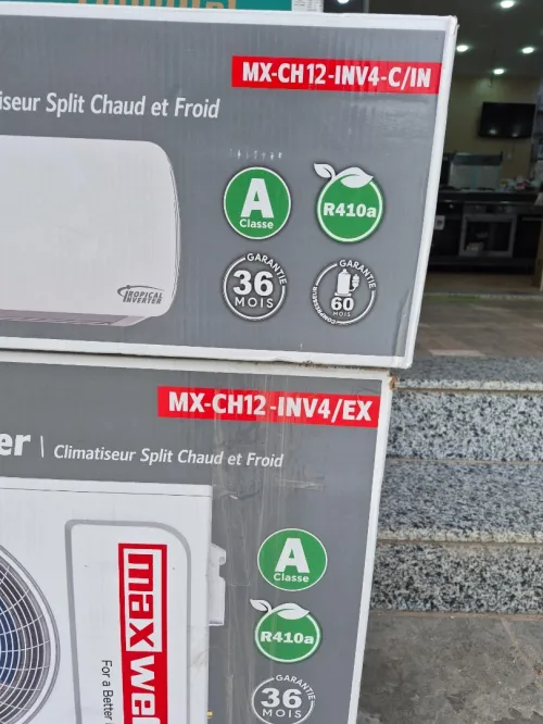 MAXWELL Climatiseur inverter/Tropical 12000 Btu chaud/froid R410a