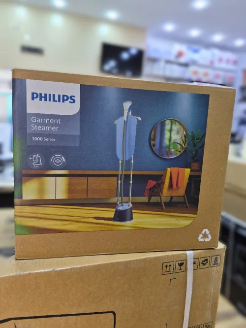 PHILIPS Série 1000 défroisseur vapeur vertical Bleu 1.8L 36g/min