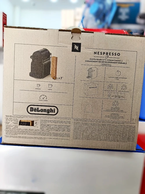 DeLonghi NESPRESSO Inissia Machine à café capsules NOIRE