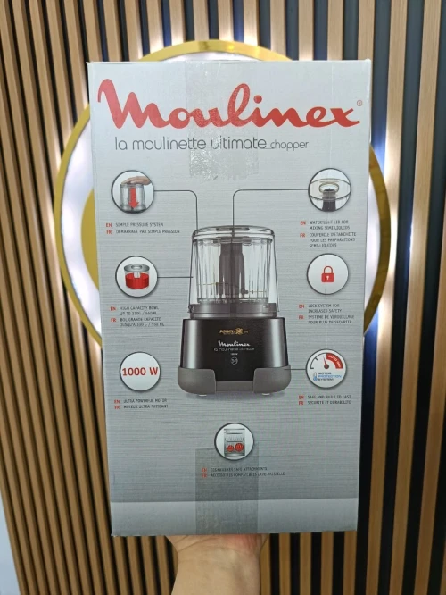 MOULINEX Hachoir et moulin 5en1 la moulinette Ultimate 1000w DP810810