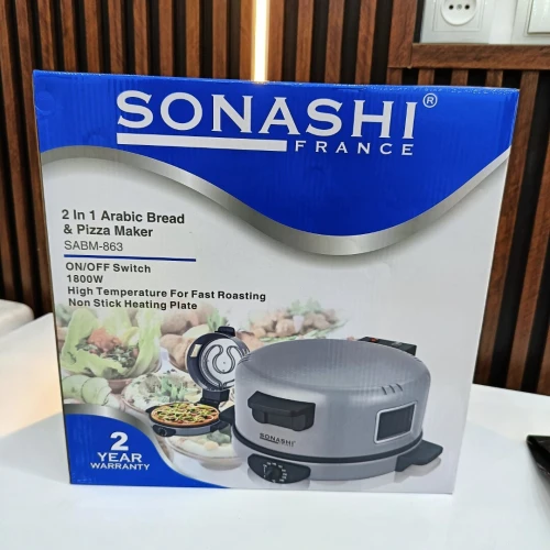 SONASHI Four à Pizza et Pain arabe SABM-863