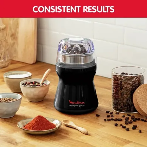 MOULINEX Moulin a café The original grinder épices et noix 50g 180w NOIR