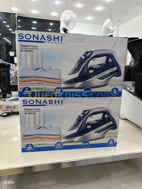 Fer à repasser a vapeur SONASHI 2200 w