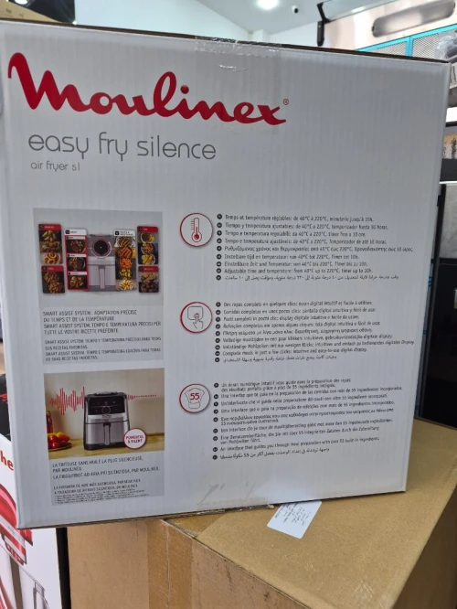 MOULINEX Easy Fry silence Air fryer friteuse 5L 1670w