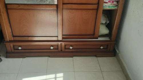Armoire deux portes coulissantes avec miroir خزانة ملابس ببابين منزلقين ومرآة