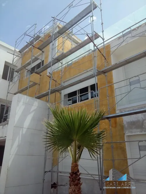 Monocouche Façades Enduit Monocouche Extérieur Gratté taloché écrasé  