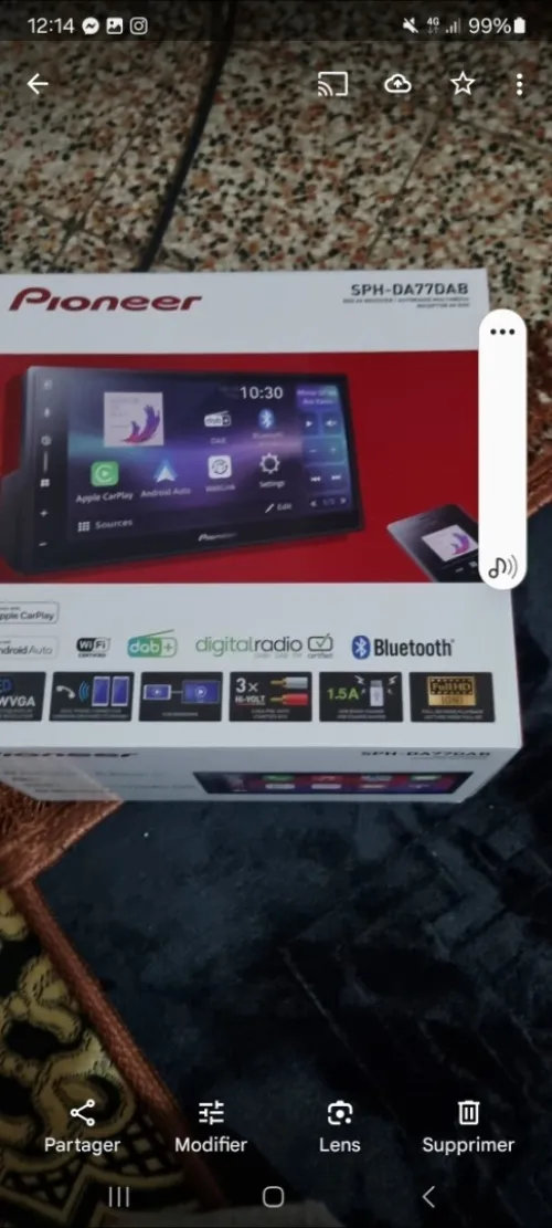 Autoradio pioneer carplay Android 