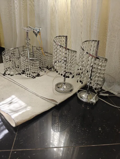 Lustre luxe de chambre
