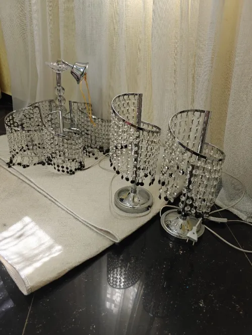 Lustre luxe de chambre