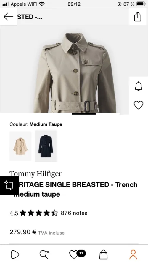 Trench coat