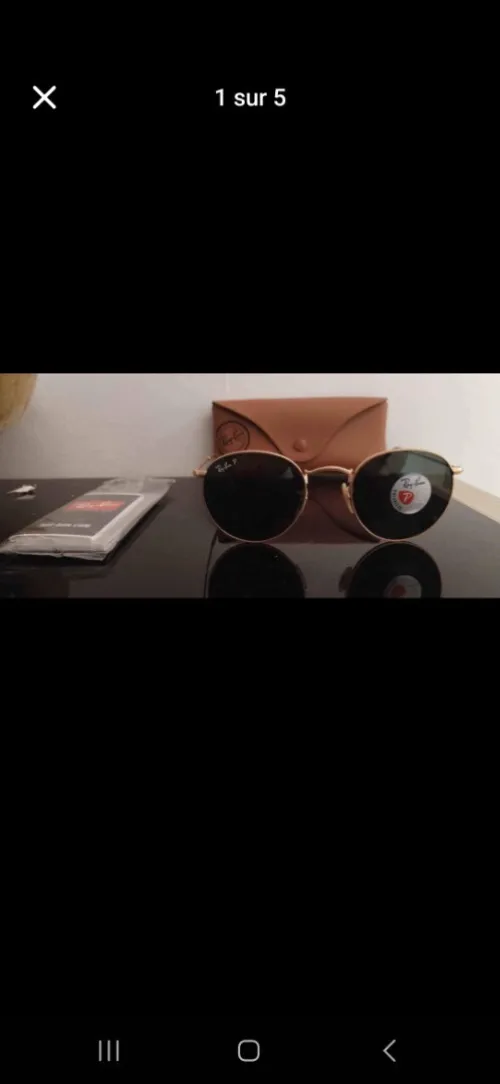 Ray-Ban Metal Round