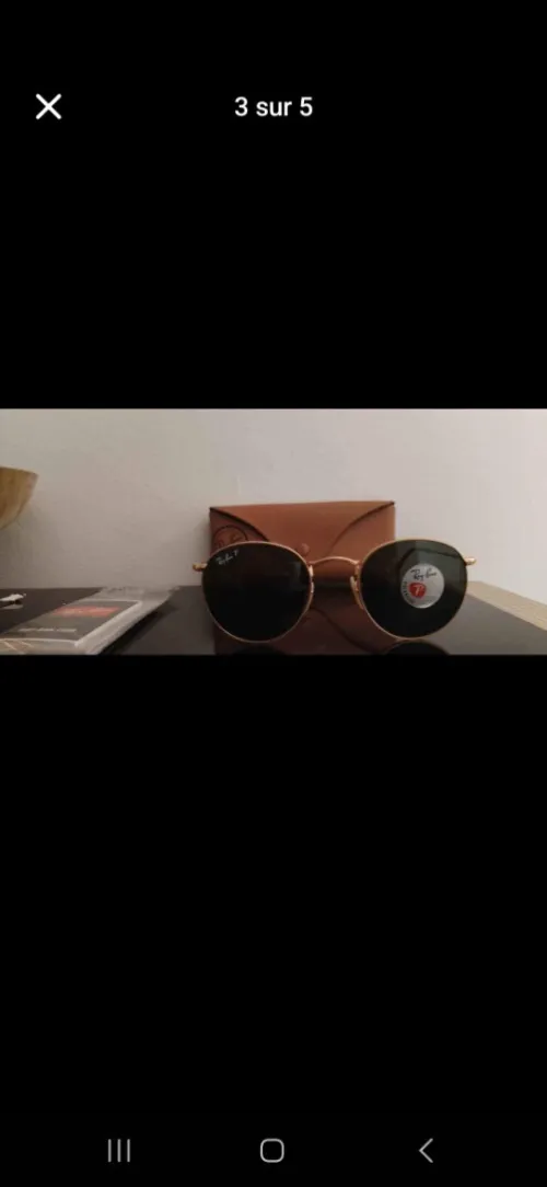 Ray-Ban Metal Round