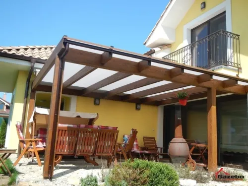 Construction des cahalet en bois