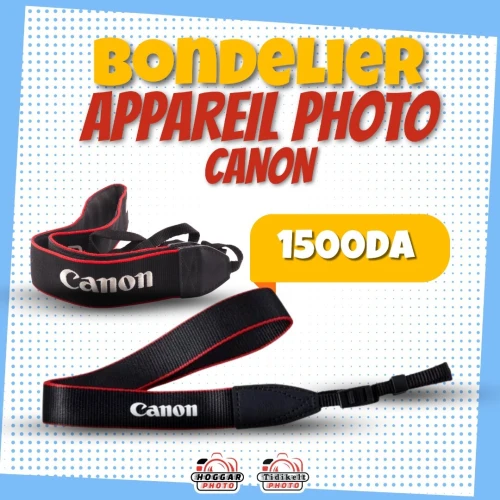 bondelier appareil photo canon