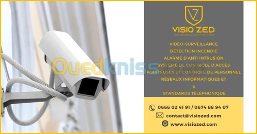INSTALLATION CAMERA DE SURVEILLANCE ( VIDÉOSURVEILLANCE ) - Agrée Par L'etat -