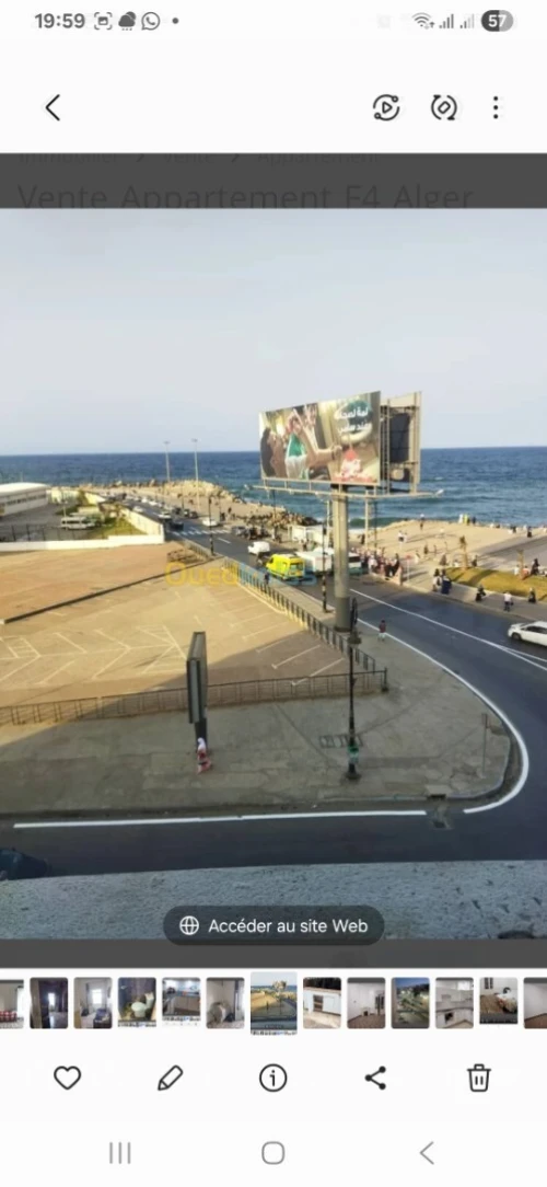 Vente Appartement F3 Alger Bab el oued