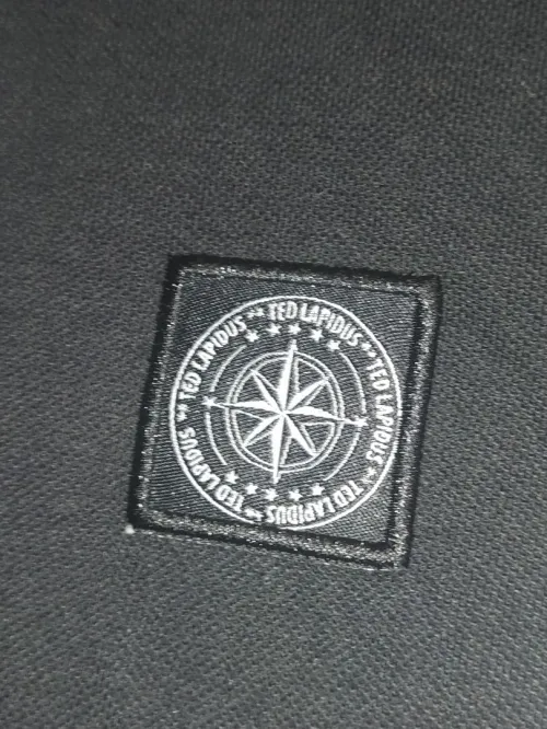 Polo TED LAPIDUS noir original kaba taille L XL  