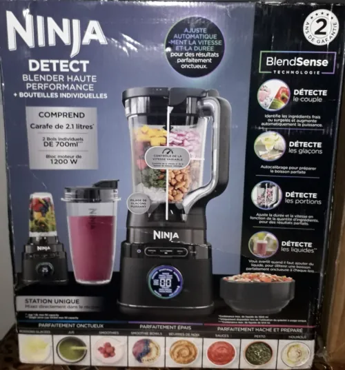 Blender ninja 2en1 1200w carafe 2.1l original TB301EU