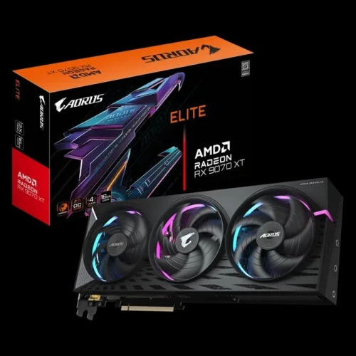 CARTE GRAPHIQUE GIGABYTE AMD RX 9070 XT ELITE 16G