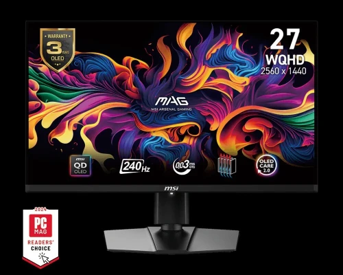 ECRAN MSI MAG 271QPX QD-OLED E2 240HZ 0.03 MS WQHD