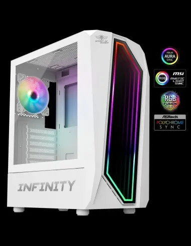 BOITIER SPIRIT OF GAMER INFINITY ARTIC 8201WT WHITE