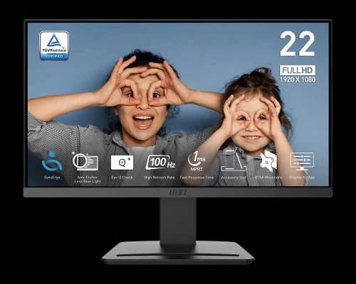 ECRAN MSI PRO MP223 E2 VA 100HZ BLACK