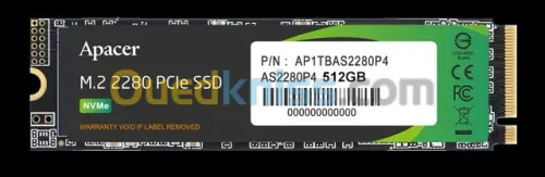 SSD APACER AS2280P4 512G NVME