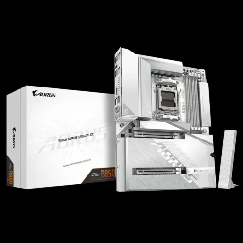 CARTE MERE GIGABYTE B850 AORUS STEALTH AMD DDR5 ICE