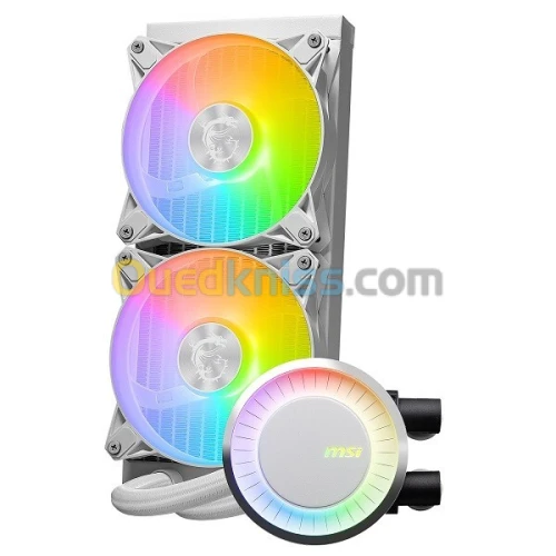 WATERCOOLING MSI MAG CORELIQUID E240 WHITE