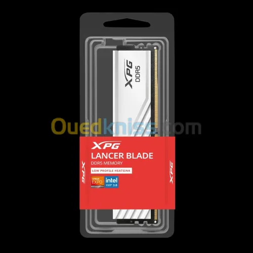 RAM DDR5 ADATA XPG LANCER BLADE RGB 32GB 6000 MHZ WHITE