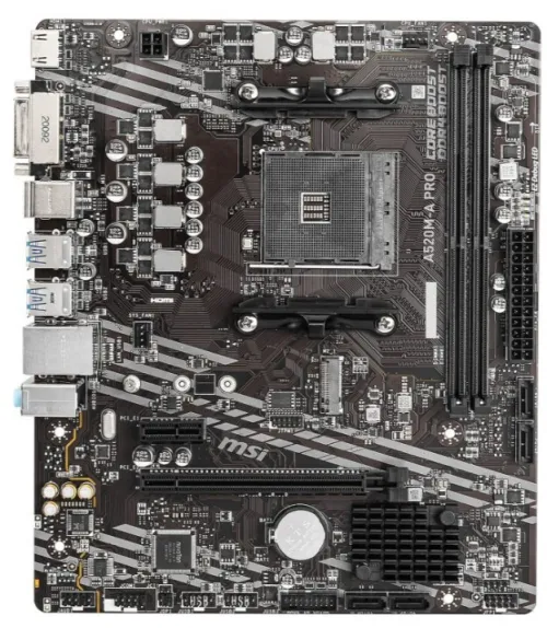 CARTE MERE MSI A520M A-PRO