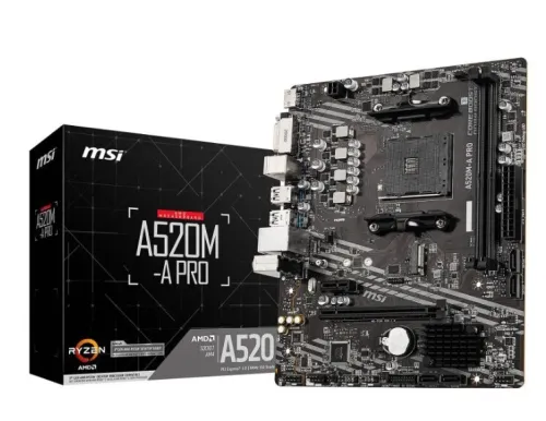 CARTE MERE MSI A520M A-PRO