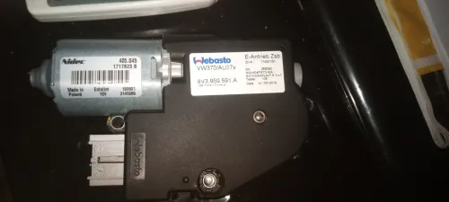 Moteur toit ouvrant Golf 7/A3 D'origine avec les fuseau de toit kaml