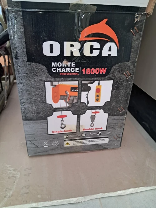 Monte charge orca 1000kg 