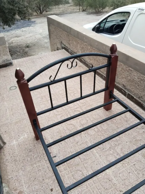 Lit fer forgé 90cm