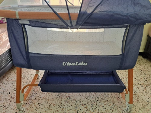 Lit Cododo 7 niveaux pour Bébé -UBALDO - Couleur Bleu -