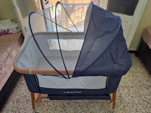 Lit Cododo 7 niveaux pour Bébé -UBALDO - Couleur Bleu -